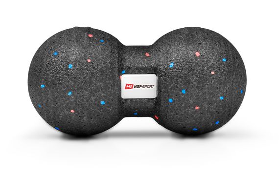 Масажний м'яч подвійний EPP 80 мм Hop-Sport HS-P080DMB