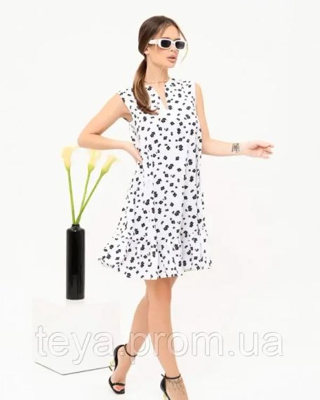 Плаття для жінок колір білий розмір XL FI_007649 | Зображення 1