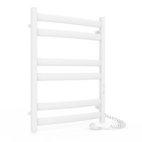 Электрическая полотенцесушилка Laris Зебра Атлант ЧФ6 500 х 700 Е (подкл. справа) R3