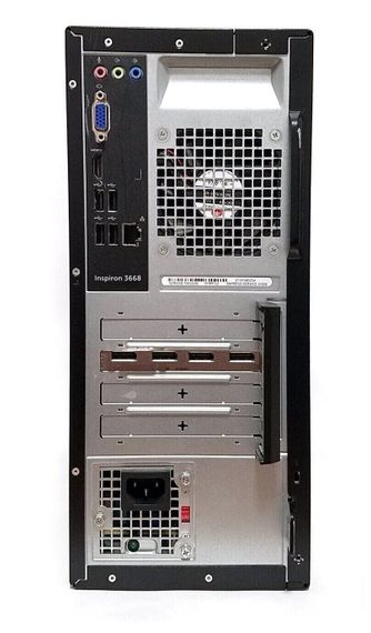 Ігровий ПК Dell Inspirion 3668 Tower / Intel Core i5-7400 (4 ядра по 3.0 - 3.5 GHz) / 16 GB DDR4 / 256 GB SSD / AMD Radeon Pro WX 5100, 8 GB GDDR5, 256-bit / Wi-Fi+Bluetooth / DVD / Win 10 Home Lic б/в | Зображення 2