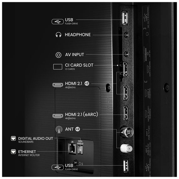 Телевизор Hisense 75E7Q | Зображення 2