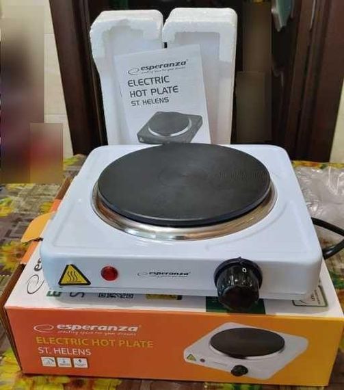 Електроплита настільна Esperanza EKH-003W, 1000 Вт, 1 конфорка, механічне управління | Зображення 2