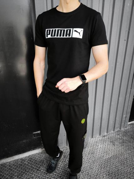Чоловічий комплект Puma (футболка + шорти) | Зображення 4