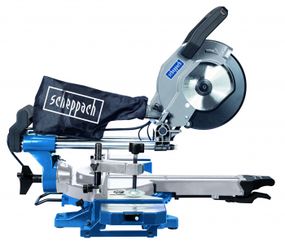 Пила торцовочная с протяжкой Scheppach HM90MP (216 мм, 65 мм, 1700 Вт, 14.6 кг)