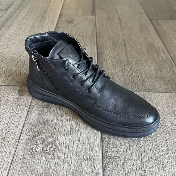 Зимові черевики зі шнурівкою і змійкою 42 розмір | Зображення 1