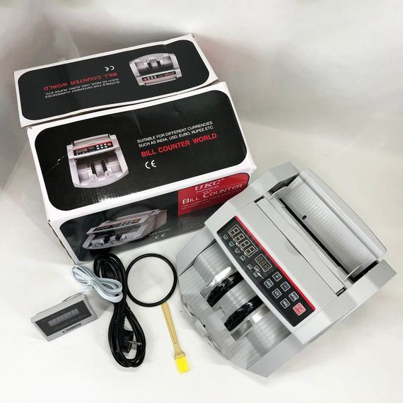 Машинка для перерахунку грошей Bill Counter UKC MG-2089, Купюролічильна машина банкнота CN-80 | Зображення 2