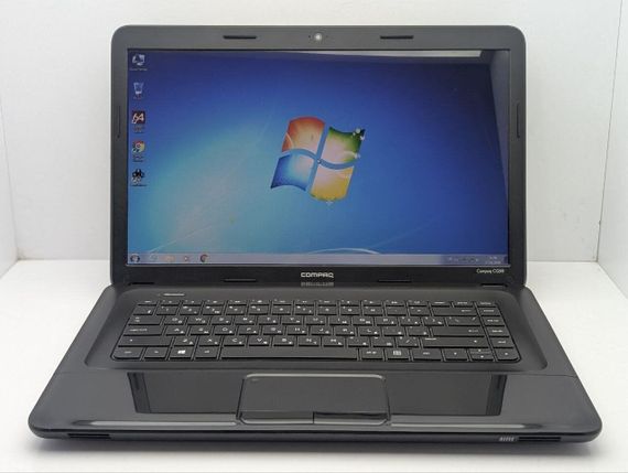 Ноутбук HP Compaq CQ58 / 15.6" (1366x768) TN / AMD E1-1500 (2 ядра по 1.4 GHz) / 6 GB DDR3 / 750 GB HDD / AMD Radeon HD 7310 Graphics / WebCam / DVD-ROM  б/у | Зображення 1