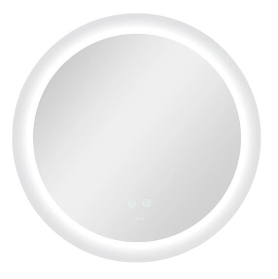 Зеркало Qtap Taurus круглое с LED-подсветкой Touch QT2478R607 | Зображення 2