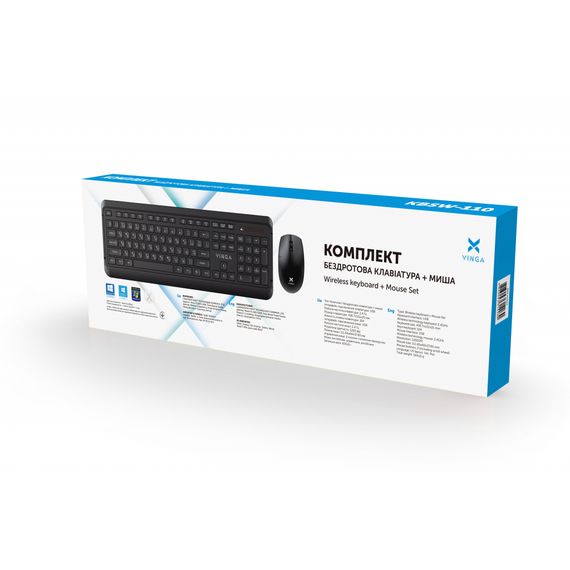 Комплект Vinga KBSW-110 Black | Зображення 4