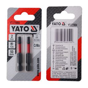 Біта ударна "TORX" T25 х 50 мм. шпиндель 6-гран- 1/4" YATO (YT-77984)