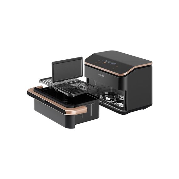 Мультипіч Cosori Dual Blaze Twinfry 10-Litre CAF-TF101S-AEUR | Зображення 3