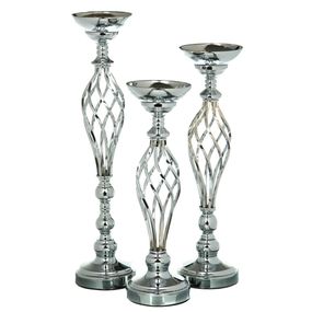 Набор декоративных подсвечников Argento traforato 3 шт