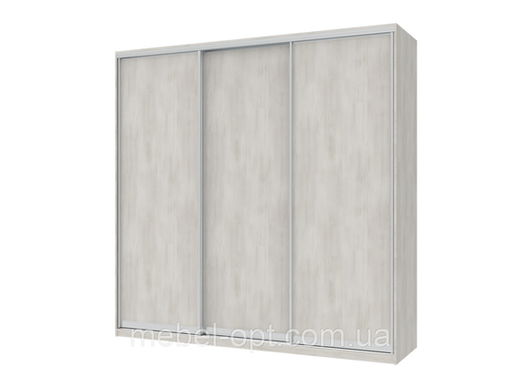 Шафа купе Сіті Лайт Doros Біле дерево 3 ДСП 225х60х225 (42002005)