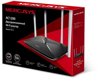 Бездротовий маршрутизатор Mercusys AC12 | Зображення 5