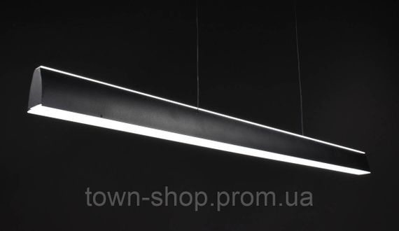 Люстра потолочная LED H36L-1200-bk-k Черный 15-120х6х120 см. | Зображення 7