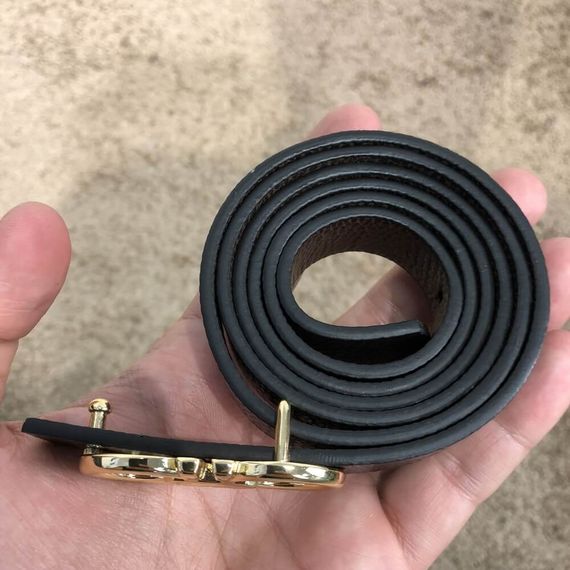 Пояс Belt Ferragamo Slim Gold | Зображення 7