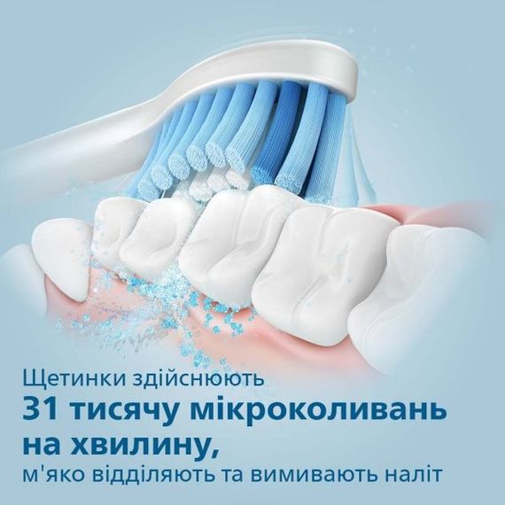 Зубна електрощітка Philips HX3651/13 Gemini 2100 White | Зображення 5