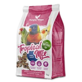 Корм для тропічних папуг Перлина Степу Tropical Mix, 1 кг