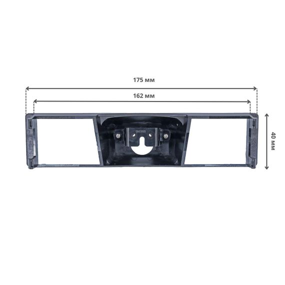 Кріплення серії QIV під камеру переднього огляду для Porsche FQPR340 (рамка під плафон) | Зображення 1