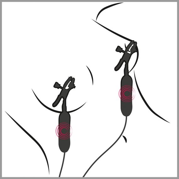 Затискачі для сосків - FFS Vibrating Nipple Clamps | Зображення 3