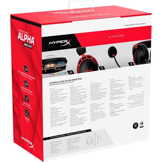 Навушники HyperX Cloud Alpha Wireless Black (4P5D4AA) | Зображення 7