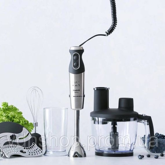 Блендер для приготовления детского питания MAGIO MG-642, Погружной блендер с металлическим корпусом RM-43 | Зображення 7