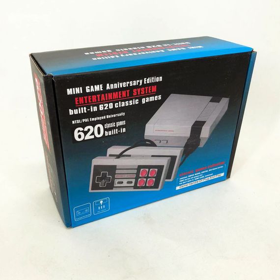 Ігрова приставка GAME NES 620 / 7724 два джойстики 620 вбудованих ігор BC-696 8bit Av-Вихід | Зображення 4
