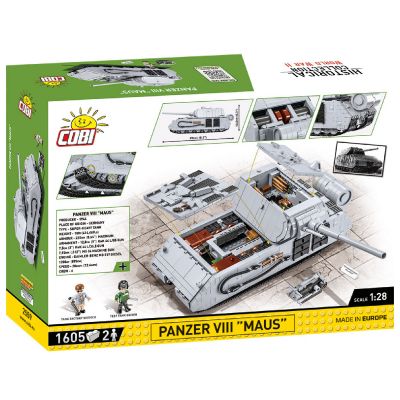 Конструктор Cobi Танк Maus 1:28, 890 деталей (COBI-2559) | Зображення 5