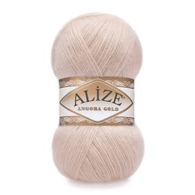 Пряжа Alize Angora Gold No 404 (Алізе Ангора Голд) – 20% вовна, 80% акрил, 100 г / 550 м
