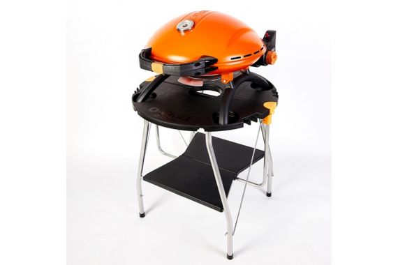 КОМПЛЕКТ Портативний переносний газовий гриль O-GRILL 900, помаранчевий + шланг в подарунок! Код: 011684 | Зображення 9