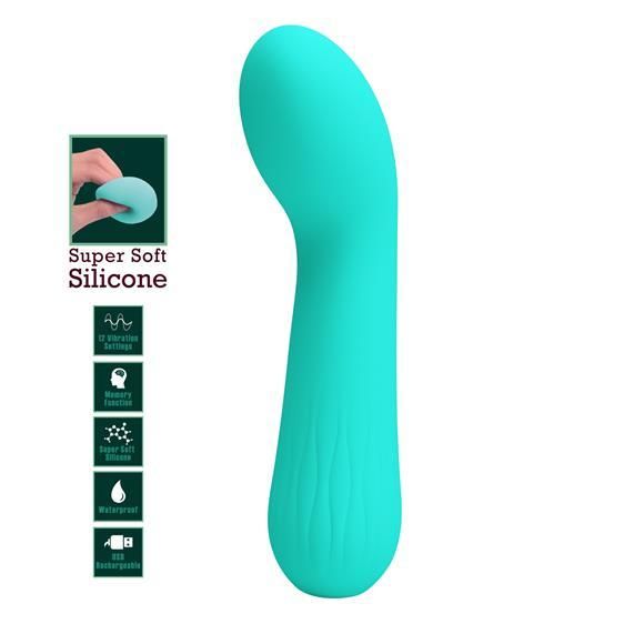Вибратор - Pretty Love Kirk Vibrator Mint Sex Aura | Зображення 1