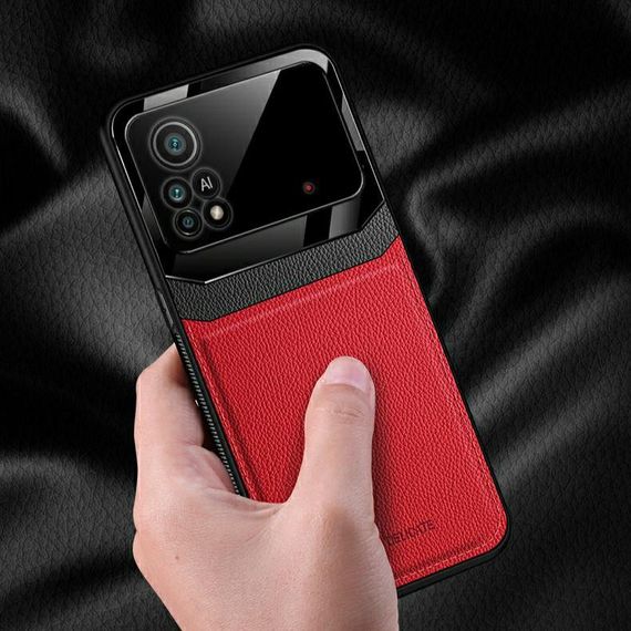 Чехол бампер DELICATE для Poco X4 Pro 5G цвет Красный | Зображення 2