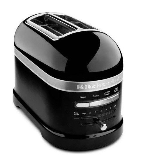Тостер KitchenAid 5KMT2204EOB Artisan, на 2 хлібця, чорний