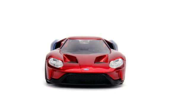 Ігрова металева машинка Marvel Spiderman Ford GT 2017 | Зображення 2