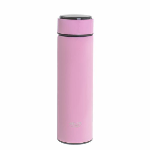 Термос питьевой с индикатором Adler AD-4506-pink-LED 473 мл розовый | Зображення 1