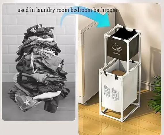 Корзина SKLM-23 для грязной одежды | Зображення 5