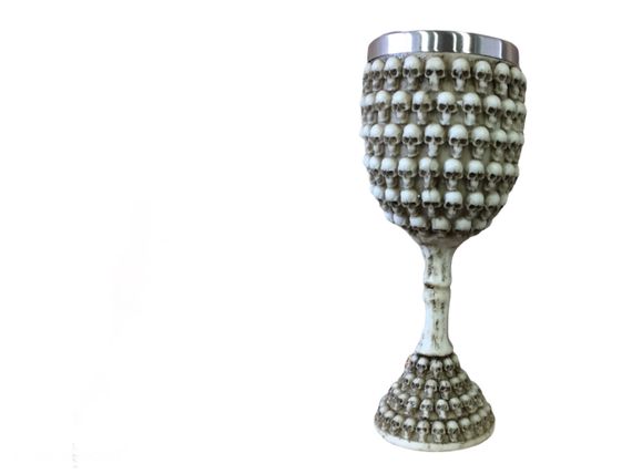 Келих для вина на 200мл. "Маленькі черепки" | Зображення 1