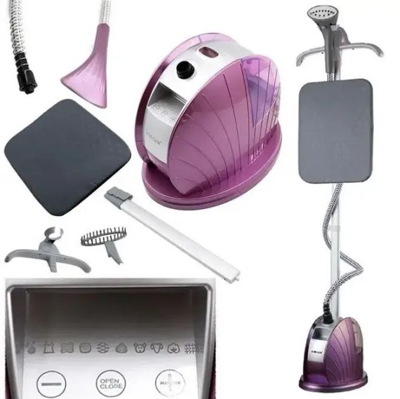 Вертикальный отпариватель RAF R. 3036 с функцией дезинфекции Парогенератор Электроотпариватель | Зображення 1