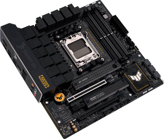Материнcкая плата ASUS TUF GAMING B650M-PLUS sAM5 B650 4xDDR5 M.2 HDMI DP mATX 90MB1BG0-M0EAY0 | Зображення 3