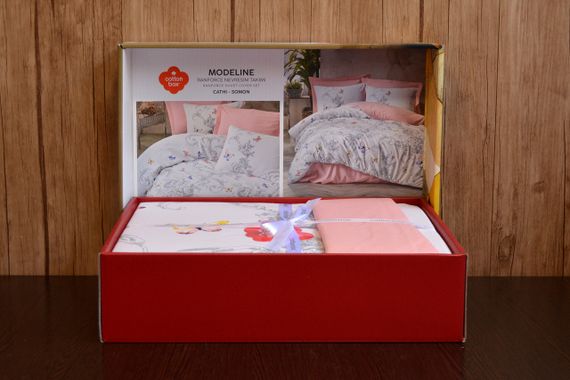 Комплект постільної білизни Cotton Box Ranforce 160×220 Cathi Somon | Зображення 3