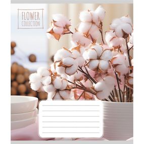 Зошит загальний "Квіткова композиція" 048-600186L-1 в лінію, 48 аркушів (959060)