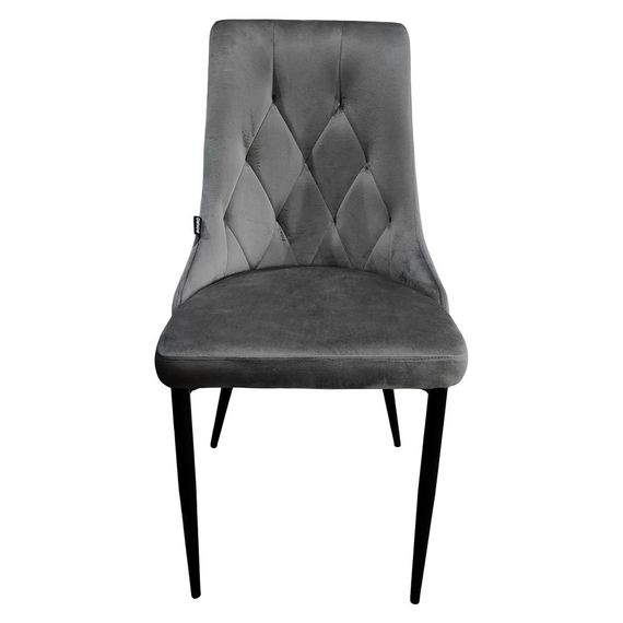 Крісло стілець для кухні вітальні кафе Bonro Бонро B-426 сіре (4 шт) (42400826) | Зображення 2