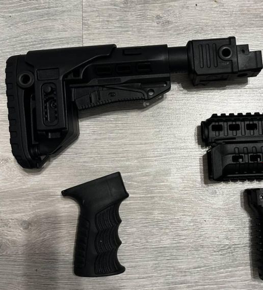 Обвіс від DLG Tactical для АК 47/ АК 74 чорний | Зображення 2