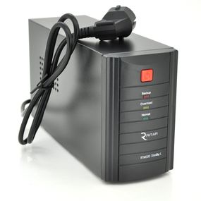 ДБЖ Ritar RTM500 (300W) Standby-L, LED, AVR, 1st, 2xSCHUKO socket, 1x12V4.5Ah