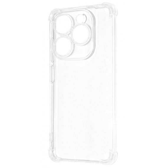 Чохол WXD Силікон 0.8 mm HQ Tecno POP8/SPARK20/SPARK20C/SPARK GO 2024 clear