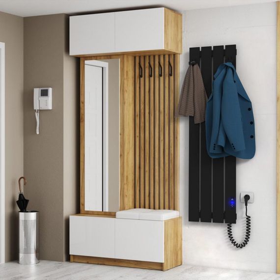 Електрична рушникосушарка Laris Зебра Бостон ЧФ(Ч)4 1200 Е (підкл. справа) | Зображення 5