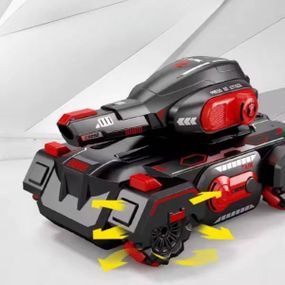 Танк на радіокеруванні 999 Чорний з червоним