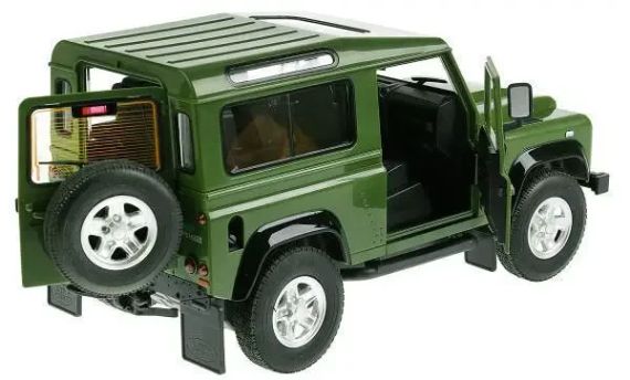 Машинка Rastar Land Rover Defender на радіокеруванні. 1:14. Зелений | Зображення 2