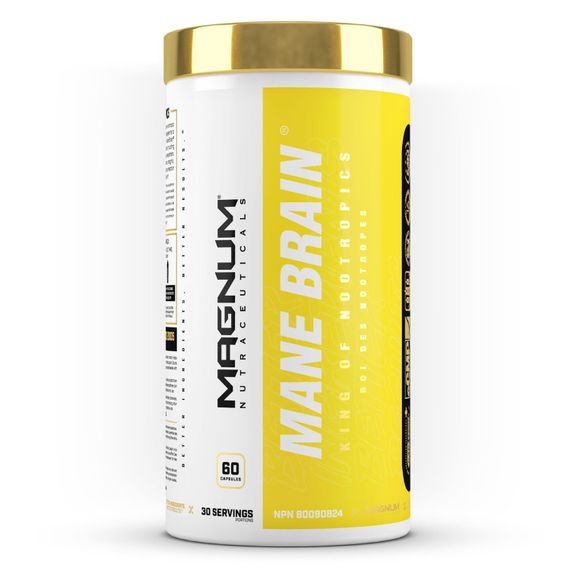 Натуральна добавка для спорту Magnum Nutraceuticals Mane Brain 60 Caps