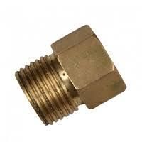 Перехідник латунний 22х1,5‐ зовнішня різьба 3/8 Переходник латуний 22х1,5‐ 3/8 внутренняя резьба